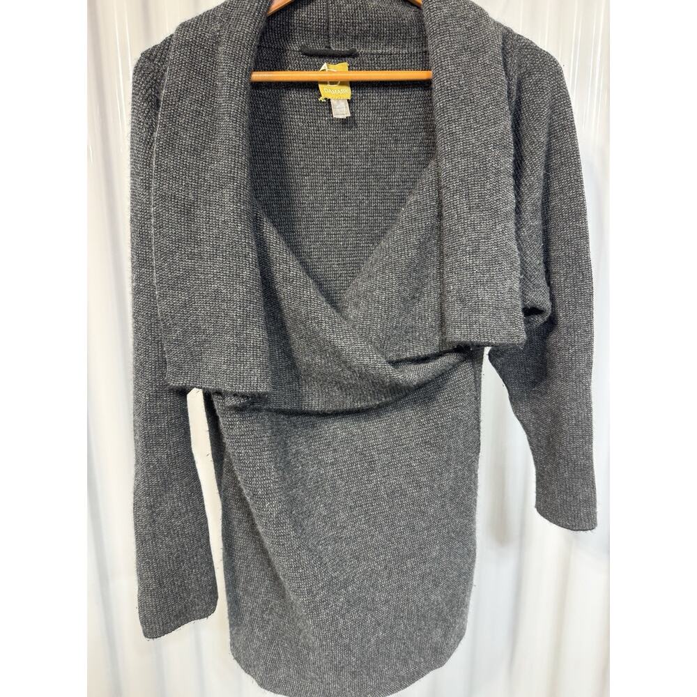 Damask 100% Cashmere Women's Tunic Sweater Dress Size Large